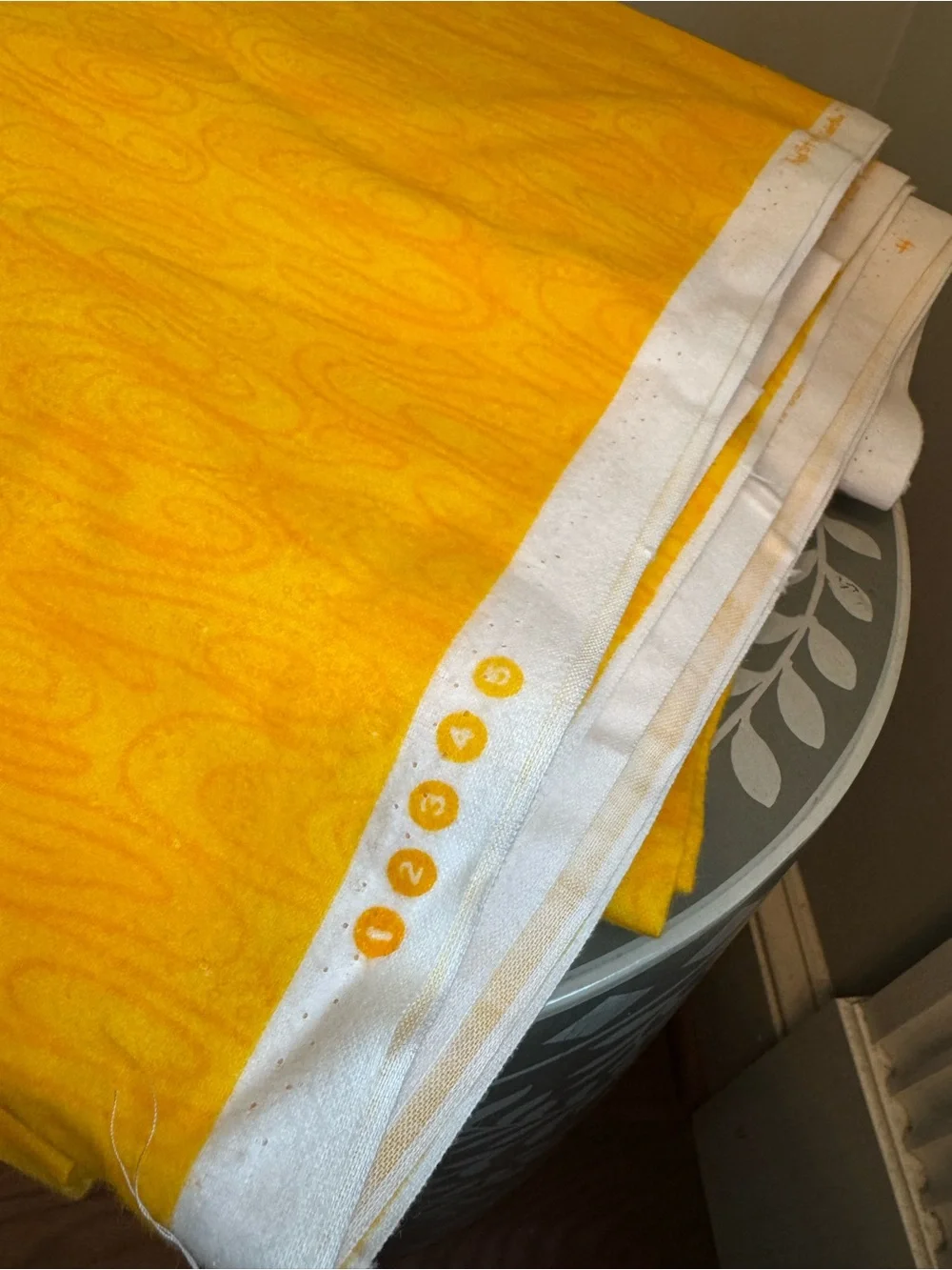 Yellow Cotton Flannel Fabric 4 Yards Colorbox by Cheri Strole